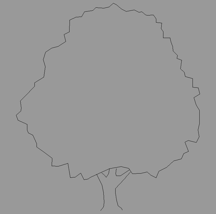Bloque Autocad Vista de Simple 04 en Alzado